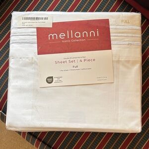 Mellanni White 4-Piece Sheet Set